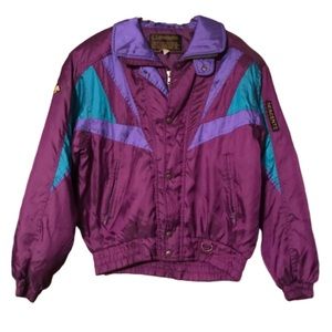 2PIECE DESCENTE VINTAGE SKI SUIT